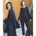 「RUIRUE BOUTIQUE」 セットアップ L ネイビー レディース