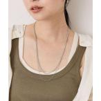  колье [ нержавеющая сталь ] молдинг Like цепь 2 полосный колье женский 