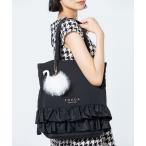 ショルダーバッグ バッグ SOGNO FUR CHARM TOTE トートバッグ