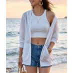  Rush Guard [ выгоревший на солнце участок * охлаждение меры .]sia- сетка Zip выше summer Parker / Rush Guard женский 