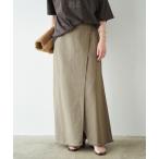 スカート Garment dye long スカート