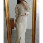 「Louere」 セットアップ MEDIUM アイボリー レディース