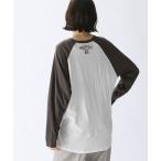 「niko and...」 長袖カットソー MEDIUM チャコール レディース