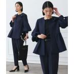 「RUIRUE BOUTIQUE」 パンツスーツ L ネイビー レディース