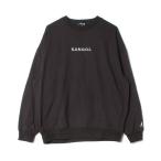 [KANGOL] one отметка тренировочный cut and sewn FREE черный мужской 