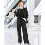 「RUIRUE BOUTIQUE」 パンツスーツ LL ブラック レディース