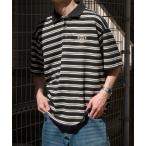  рубашка-поло короткий рукав CLASSICAL EMBROIDERY BORDER DRAWSTRING POLO| классический вышивка окантовка draw -тактный кольцо Polo мужской женский 