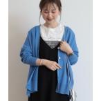 「AMERICAN HOLIC」 ニットカーディガン M ブルー レディース