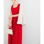 「URBAN RESEARCH ROSSO WOMEN」 ノースリーブワンピース FREE レッド レディース