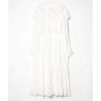 「Alley by w closet」 長袖ワンピース FREE オフホワイト レディース