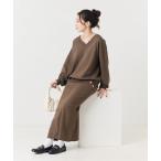 「FREAK'S STORE」 セットアップ SMALL ブラウン レディース