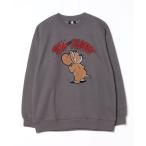 [TOM&amp;JERRY] тренировочный cut and sewn S темно-серый мужской 