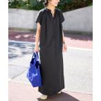 「SLOBE IENA」 Tシャツワンピース 38 ブラック レディース