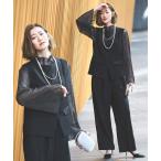 「RUIRUE BOUTIQUE」 セットアップ LL ブラック レディース