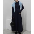 「STYLEMIXER」 コンビワンピース MEDIUM ネイビー レディース