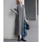 「SLOBE IENA」 サロペットスカート 38 グレー レディース