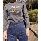 「niko and...」 長袖カットソー MEDIUM チャコール レディース
