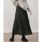 「Gready Brilliant」 「favori」ニットスカート 38 チャコールグレー レディース