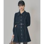 「REDYAZEL」 シャツワンピース MEDIUM ネイビー レディース