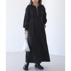 「LAVEANGE」 長袖ワンピース LL ブラック レディース