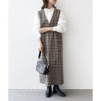 「SHIPS any」 サロペットスカート ONE SIZE ベージュ レディース