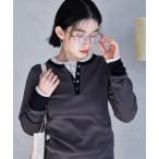 「FREAK'S STORE」 長袖カットソー フリ- チャコールグレー レディース