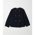 「A DAY IN THE LIFE UNITED ARROWS」 ノーカラージャケット FREE ネイビー レディース