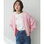 「SENSE OF PLACE by URBAN RESEARCH」 ニットカーディガン ONE ピンク レディース