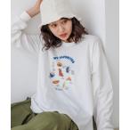 「niko and...」 長袖カットソー MEDIUM オフホワイト レディース