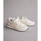 [New Balance] low cut спортивные туфли 24.0cm "теплый" белый мужской 