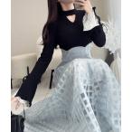 「mily bilet」 ドッキングワンピース LARGE ブラック レディース