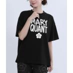 tシャツ マリークワント mary quant ペイントロゴ Tシャツ レディース