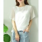 tシャツ シフォンカットドビー半袖�