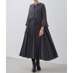 「BEARDSLEY」 7分袖ワンピース 0 ブラック レディース