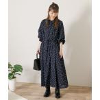 「URBAN RESEARCH Sonny Label」 長袖ワンピース FREE ネイビー レディース