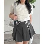 「apres jour mignon」 キュロット X-LARGE グレー レディース