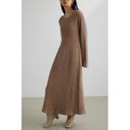 「STYLEMIXER」 長袖ワンピース MEDIUM ベージュ レディース