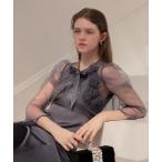 「Leja」 コンビワンピース MEDIUM グレー レディース