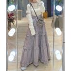 「Alley by w closet」 キャミソールワンピース FREE パープル レディース