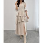 「CENEA」 ノースリーブワンピース MEDIUM アイボリー レディース