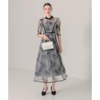 「Leja」 7分袖ワンピース MEDIUM ブルー レディース
