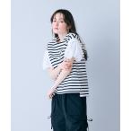 tシャツ リボンスリーブカットソー レディース