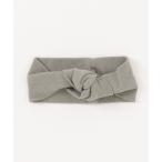  материнство Ribbed Knotted Headband || Basil