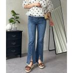  джинсы Denim Denim брюки передний разрез стрейч Denim брюки женский 