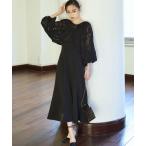「RUIRUE BOUTIQUE」 ノースリーブワンピース 3L ブラック レディース
