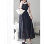 「mily bilet」 キャミソールワンピース MEDIUM ブラック レディース