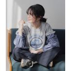 「niko and...」 長袖カットソー MEDIUM グレー レディース