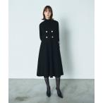 「GRACE CONTINENTAL」 ノースリーブワンピース 36 ブラック レディース