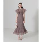 「Leja」 ノースリーブワンピース MEDIUM パープル レディース