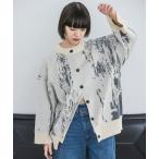 「JEANASIS」 ニットカーディガン FREE ベージュ レディース